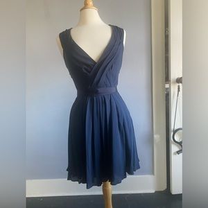 NWT Elizabeth and James Navy Cocktail Dress Size 2